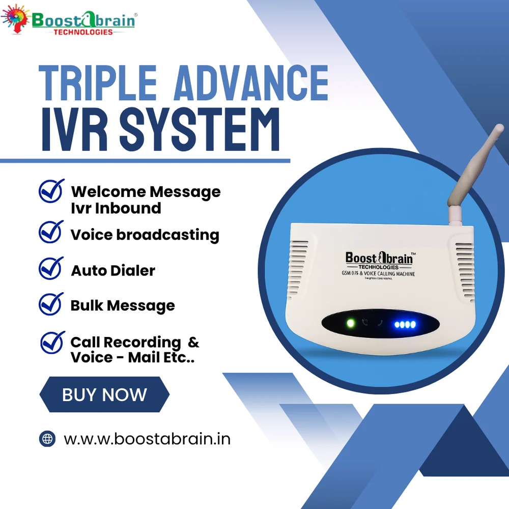 Triple Advance IVR System